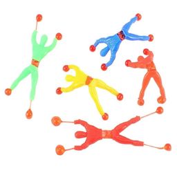 New Pinch Sticky Wall Climbing figure Toy 1 Set of 5pcs for Kids (Color May Vary)-34