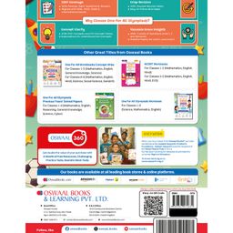oswaal books Oswaal One for All Olympiads Previous Year Solved Papers Class 4 Reasoning For 2025 Exam image 2