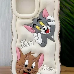 CASE CREATION Tom And Jerry Cartoon Printed iPhone 14 Silicone Back Case-50