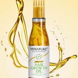 MINATURE 100% Natural Non-Sticky Hair Growth Oil - 110 ml-image-71