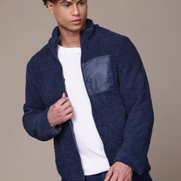 The Roadster Lifestyle Co. Fleece Tailored Jacket-image-56