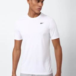 Reebok White Slim Fit T-Shirt-picture-48