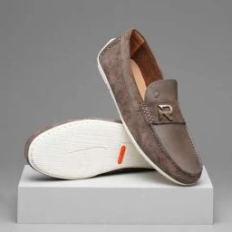 Ruosh Men's Grey Casual Loafers-image-43