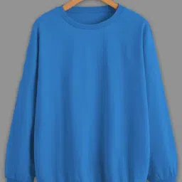 Vimal Jonney Blue Fleece Regular Fit Sweatshirt-picture-40