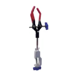 Biohall Aluminium Three Prong Clamp Swivel Type Holds Upto 90 mm Dia., BLS.MTW.12-13