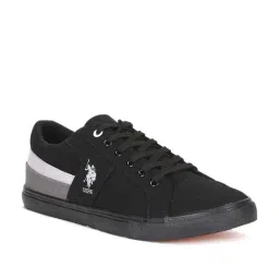 U.S. Polo Assn. Men's Clarkin Black Casual Sneakers-picture-38