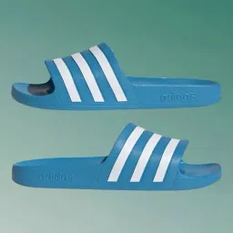 Adidas Men's ADILETTE AQUA Blue Slides-picture-42