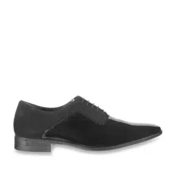 Metro Men's Black Oxford Shoes-image-48