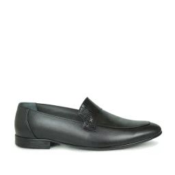 Privo by Inc.5 Men's Black Formal Loafers-image-71