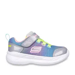 Skechers Girls SNAP SPRINTS 2.0 Grey Multi Casual Shoes-image-72