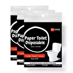 Besafe Forever Disposable Paper Toilet Seat Cover, 30 Sheets, Black-image-27