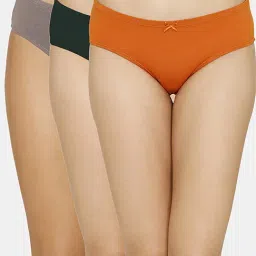 Zivame Assorted Color Panties - Pack Of 3-image-80