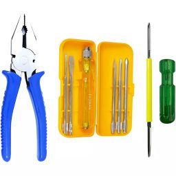 FADMAN Screwdriver Box-Y, 2in1 Screwdriver, Lineman Plier 3 pcs Combo Kit-3