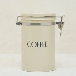 Westside Home Off-White Coffee Canister-25