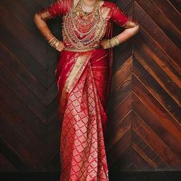 AMRUTKALA SAREES Ethnic Motif Woven Design Zari Banarasi Saree-image-64