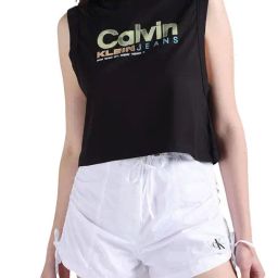 Calvin Klein Black Logo Slim Fit T-Shirt-picture-46