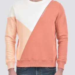 Numero Uno Multicolor Regular Fit Color Block Sweatshirt image 5