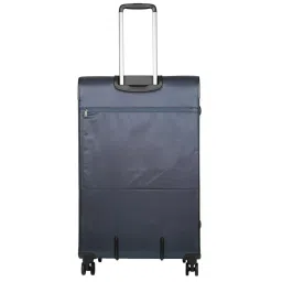 Tommy Hilfiger Westfield Navy Solid Soft Large Trolley Bag - 81 Cms image 5