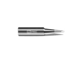 RS PRO 1.6 mm Straight Chisel Soldering Iron Tip for use with Soldering Irons, 2024546-18