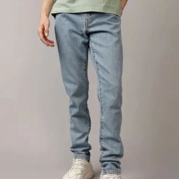 American Eagle Blue Regular Fit Jeans-image-27