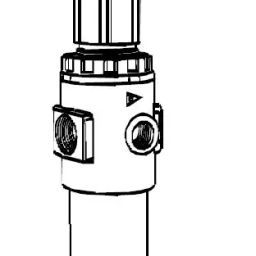 Aira Filter + Regulator With Pressure Gauge with PU Tube FRJ Model TypeSS STEEL(316)-picture-25