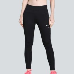 Puma Puma Black Plain Leggings-image-84