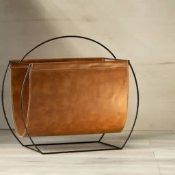 S. G. Home Brown Long Magazine Holder-image-54