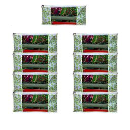 AMAK INC Green Fabric Multi-Utility Wardrobe Organisers-picture-47