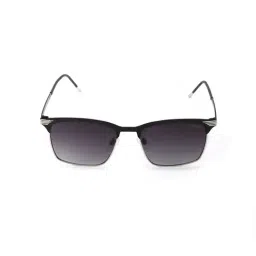 Enrico Eyewear Black Rectangular Sunglasses for Men-picture-9