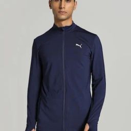 Puma Peacoat Blue Slim Fit Jacket-25