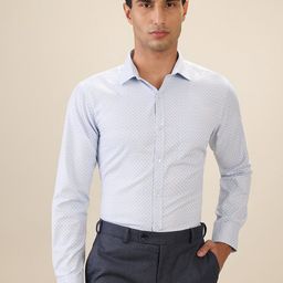Park Avenue Slim Fit Polycotton Semi Cut Away Collar Shirt-picture-42