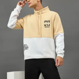 Club York Multi Fleece Regular Fit Colorblock Sweatshirt-image-34