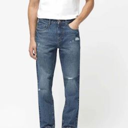 Rare Rabbit Blue Regular Fit Solid Jeans-image-97