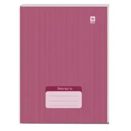 Pragya Luxe B5 Single Line-Blank Thread Sewn Exercise Notebook  172 Pages with 600 GSM Cover 18x24 cm (Pack of 6)-43
