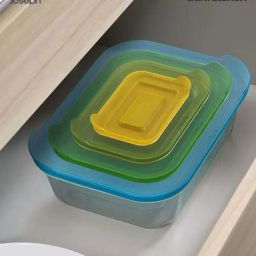 Joseph Joseph Multicolor Nest Glass Storage - Set of 4-1
