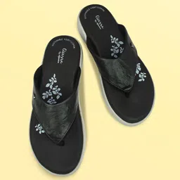 Ajanta Printed Slip-OnOpen Toe Flats-image-8
