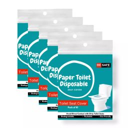 Besafe Forever Disposable Paper Toilet Seat Cover, 50 Sheets, Blue-image-65