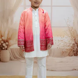 BownBee Boys Regular Kurta with Pyjamas image 1
