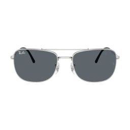 Ray-Ban Core Blue Rectangular UV Protection Unisex Sunglasses image 2