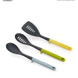 Joseph Joseph Black Duo Utensil Set With Integrated Tool Rests - Set of 3 image 4