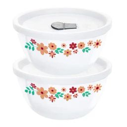 Larah by Borosil White Opalware Bowl - Set of 2-45