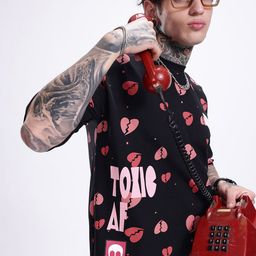 Kook N Keech Conversational Printed Oversized Pure Cotton T-shirt-picture-20