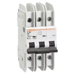 Lovato MCB, 3P, 6A Curve C, 400 V AC, 10 kA Breaking Capacity, P1MBUH3PC06-picture-9