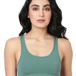 BLOSSOM Green Full Coverage Beginners Bra-picture-15