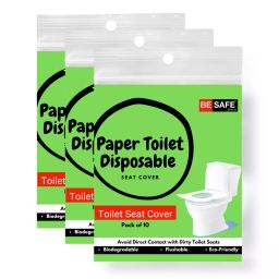 Besafe Forever Disposable Paper Toilet Seat Cover, 30 Sheets, Green-image-22