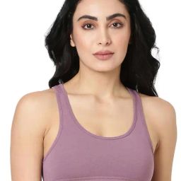 BLOSSOM Mauve Full Coverage Beginners Bra-3