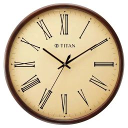 Titan W0065WA01 Brown Wooden Wall Clock-image-33