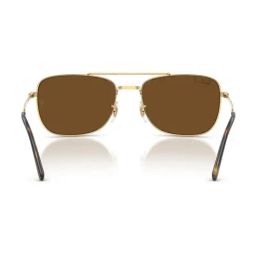 Ray-Ban Core Brown Rectangular Polarized Unisex Sunglasses image 4
