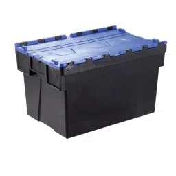 RS PRO 77L Blue PP Attached Lid Container, 600mm x 400mm x 400mm Model No 1783351-picture-42
