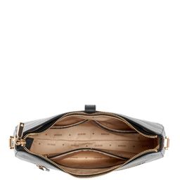 GUESS Printed PU Structured Hobo Bag with Cut Work image 3